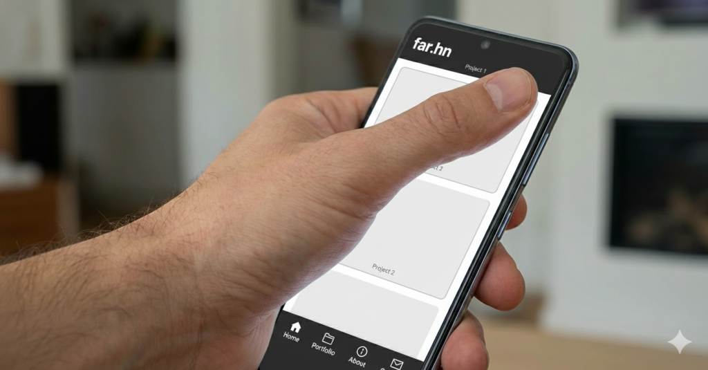 Bottom navigation example
